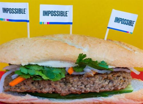 Con su burger de plantas, Impossible Pork llega a comercios