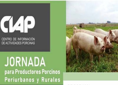 Jornada para productores porcinos periurbanos y rurales