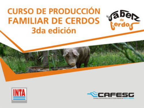 En Entre Ríos convocan a capacitarse para la producción familiar de cerdos