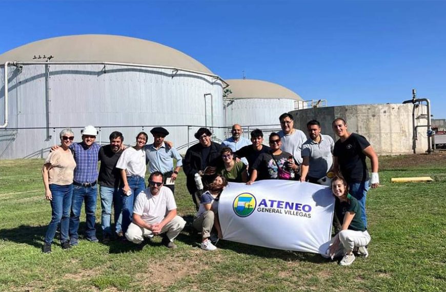 A partir de purines se genera el 20% de la energía eléctrica de Gral. Villegas